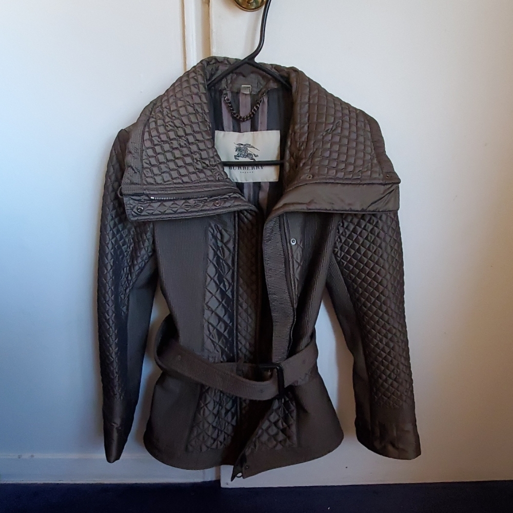 Brown Burberry Jacket
